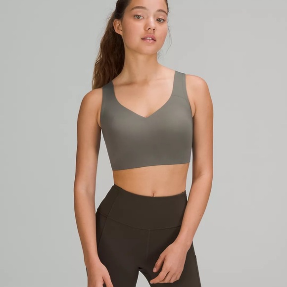 lululemon athletica Other - Lululemon Enlite Running Sports Bra Size 36D Olive